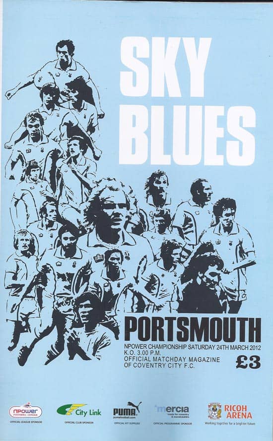 Coventry City FC v Portsmouth FC